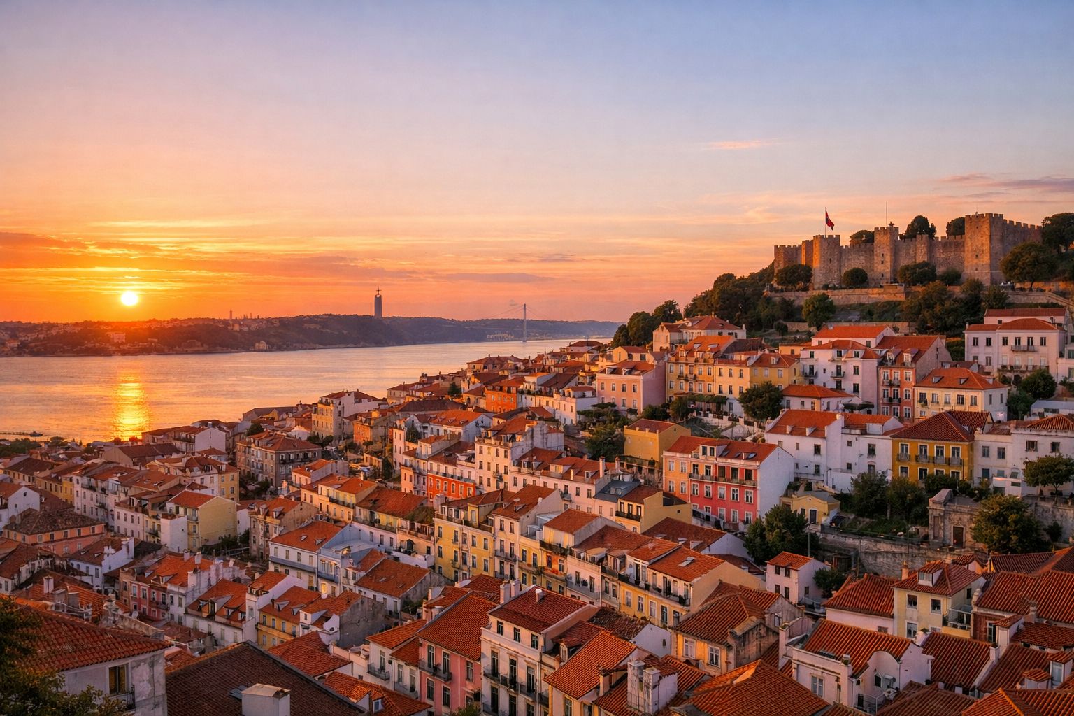 Tram 28 & Hilltop Miradouros