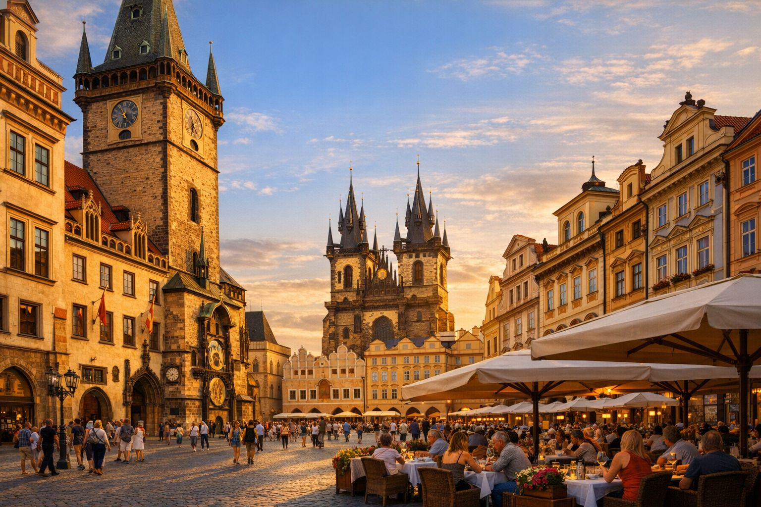Castle Quarter & Charles Bridge